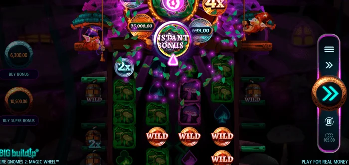 Fire Gnomes 2 Magic Wheel - gurudumu la uchawi likifanya kazi