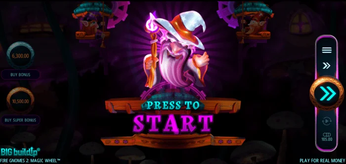 Fire Gnomes 2 Magic Wheel - kuanzisha mchezo wa bonasi